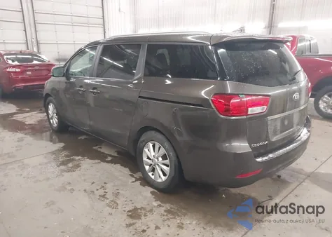 2017 Kia Sedona Lx из США, поврежденный, VIN KNDMB5C13H6325909
